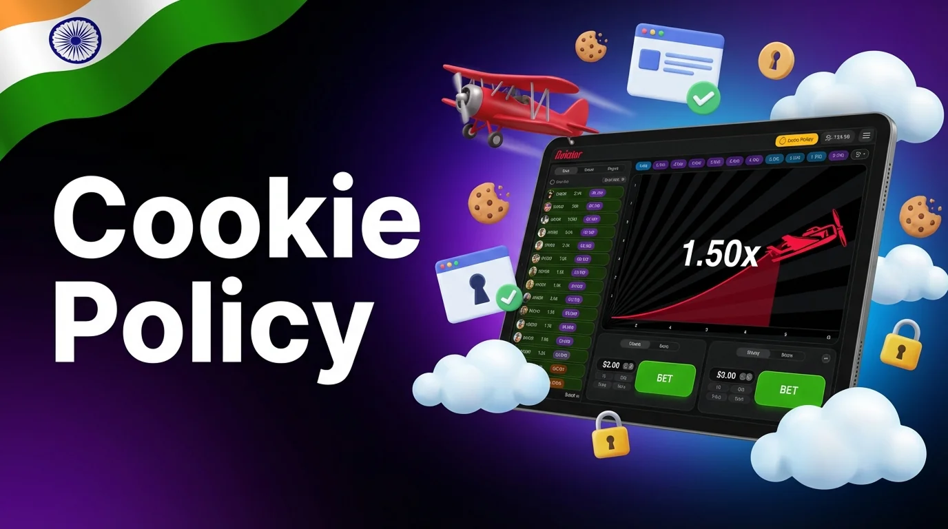 Aviator App India cookie policy crash game settings